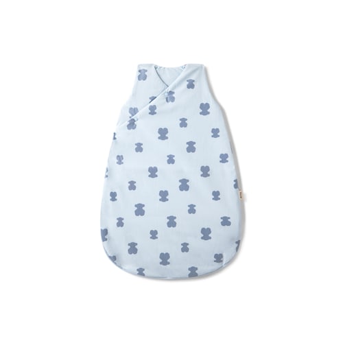 Light blue HFluffy baby sleeping bag