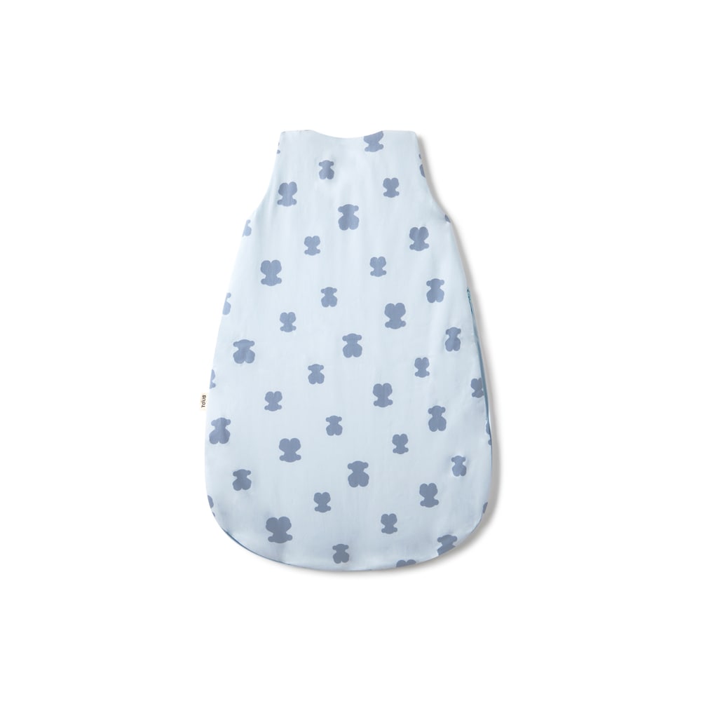 Light blue HFluffy baby sleeping bag