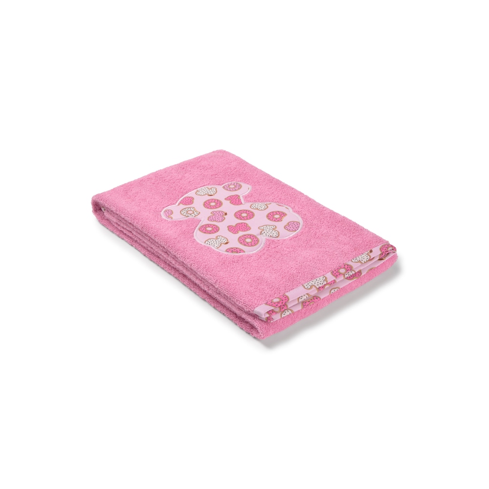 Toalha de praia Donut rosa