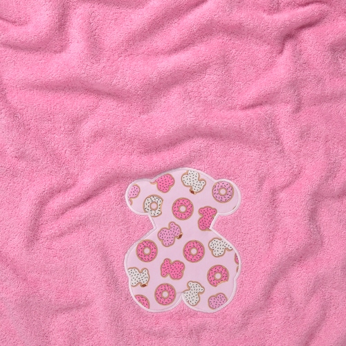 Light blue Donut baby beach towel