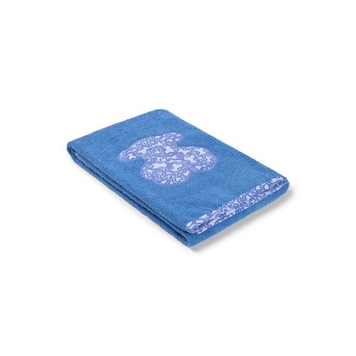 Blue Kaos baby beach towel