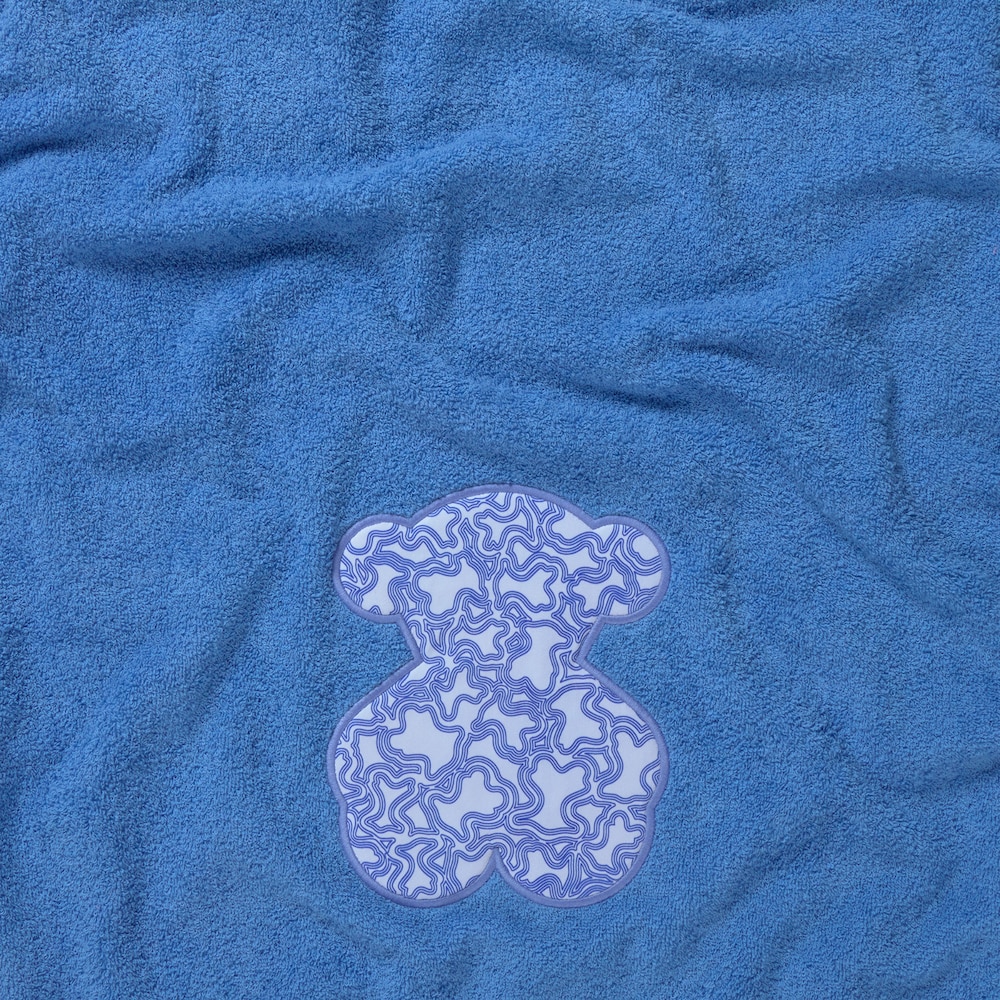 Blue Kaos baby beach towel