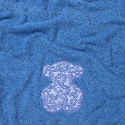 Blue Kaos baby beach towel