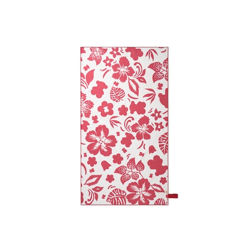 Pink Flower baby microfibre beach towel