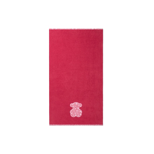 Pink Kaos baby beach towel