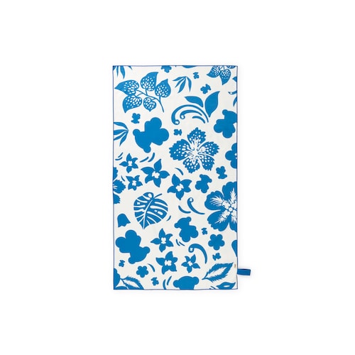 Pink Flower baby microfibre beach towel