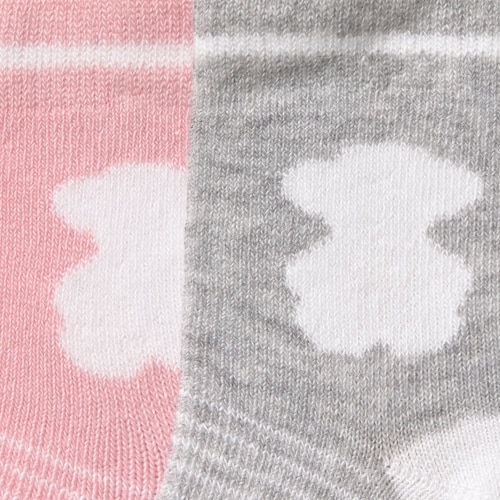 Pink SSocks pack of 2 baby socks