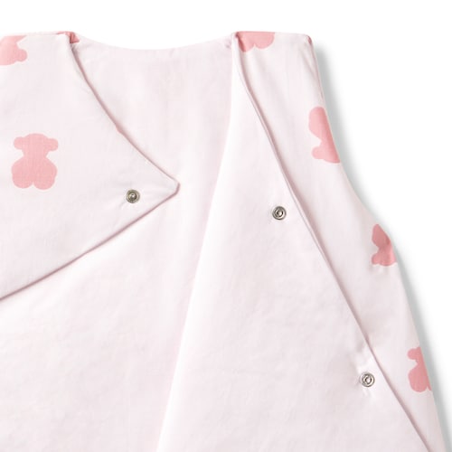 Pink HFluffy baby sleeping bag