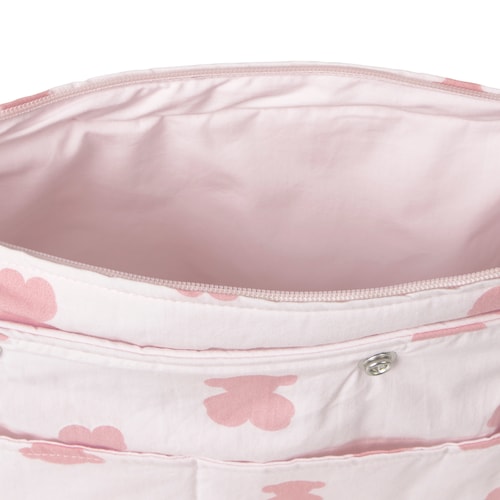 Pink HFluffy maternity bag