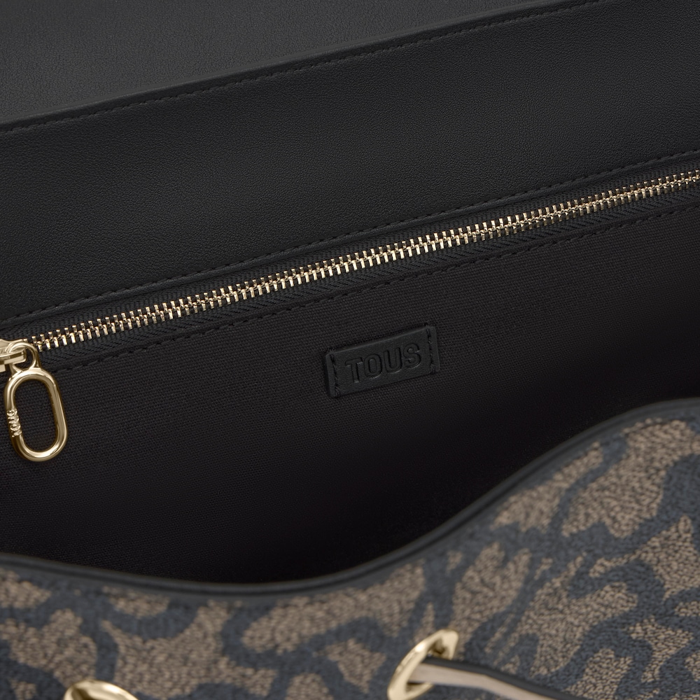 Sac &agrave; dos noir TOUS Kaos Icon