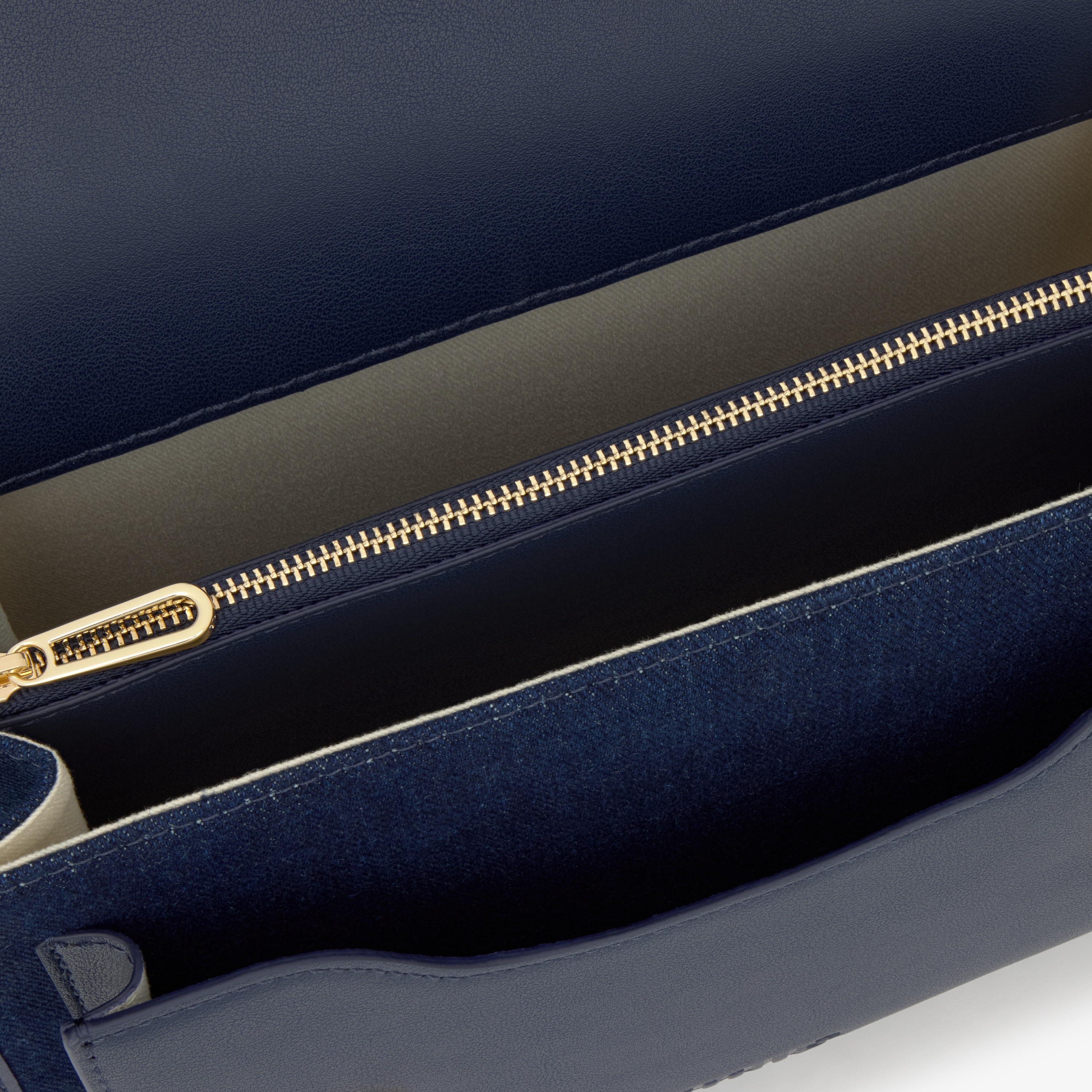 Medium navy blue Crossbody bag TOUS Audree Canvas