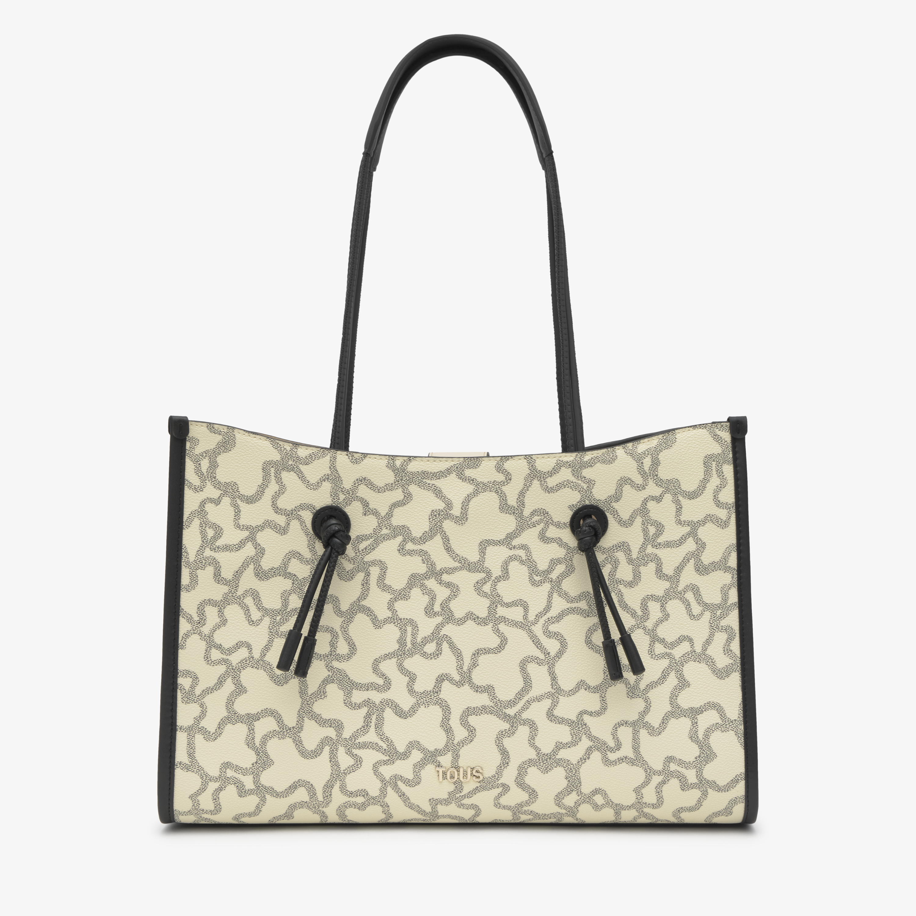 Large beige Shopping bag TOUS Kaos Icon