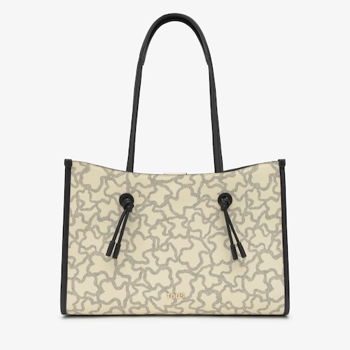 Shopper beige grand TOUS Kaos Icon