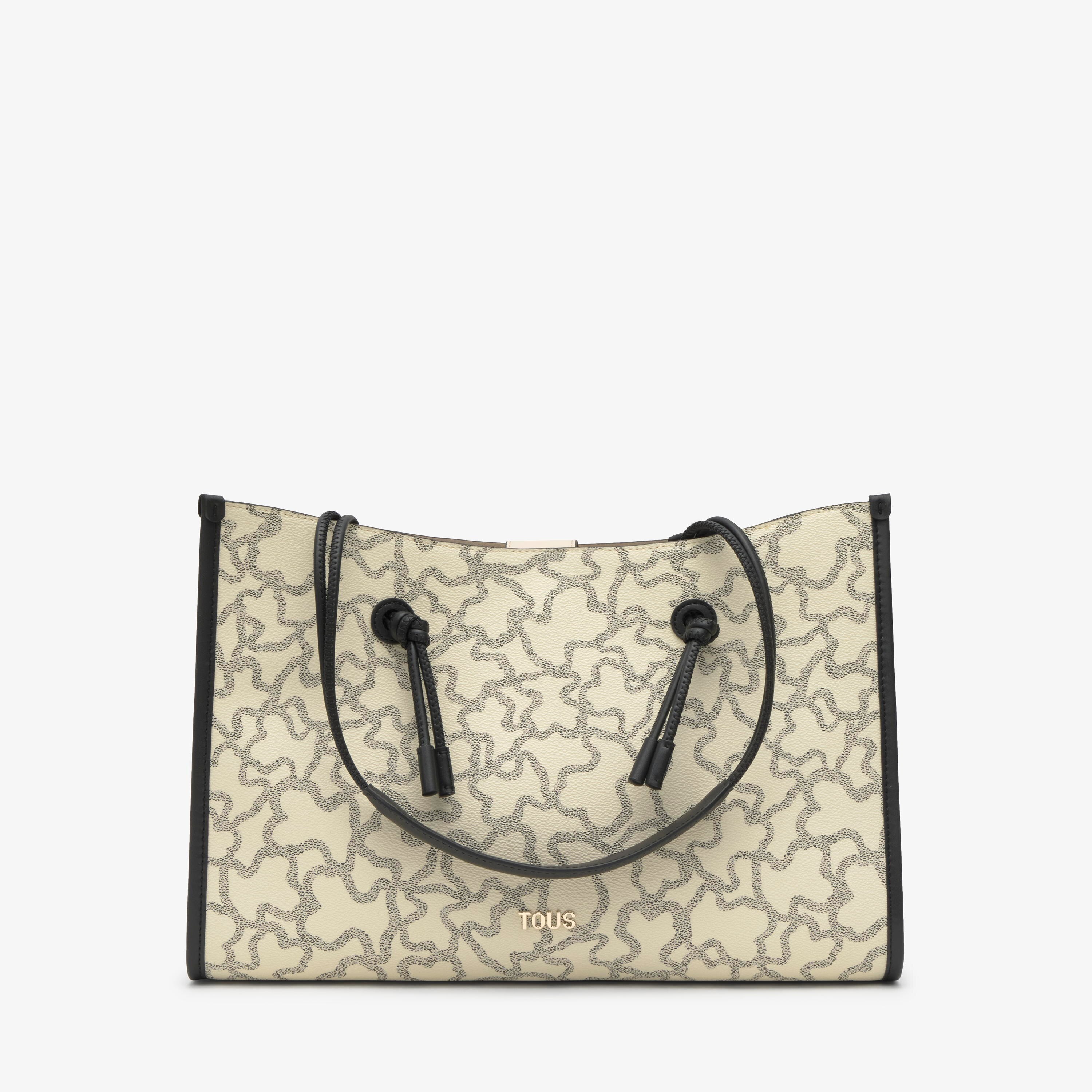 Large beige Shopping bag TOUS Kaos Icon