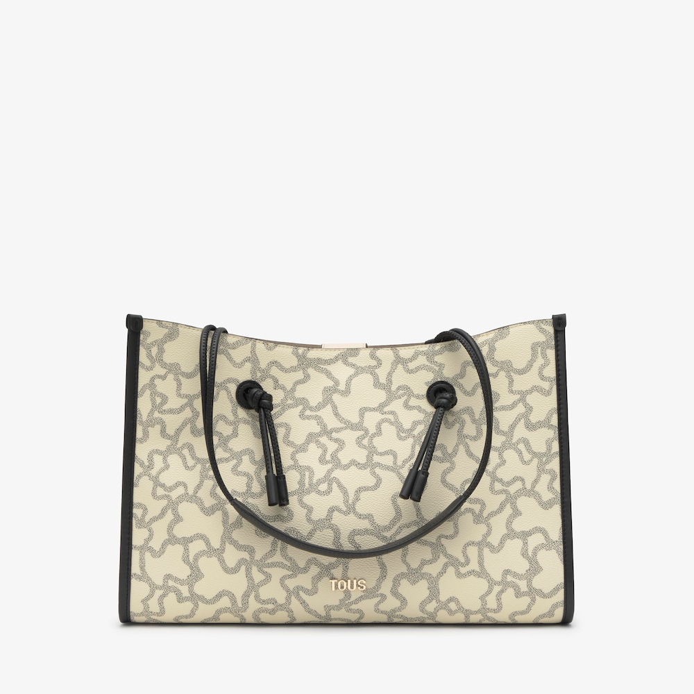 Shopper beige grand TOUS Kaos Icon