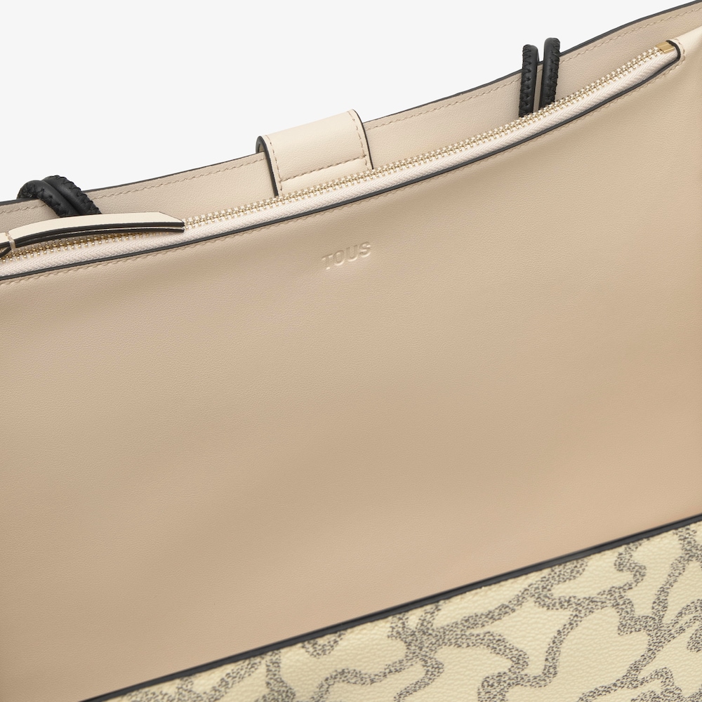 Shopper beige grand TOUS Kaos Icon
