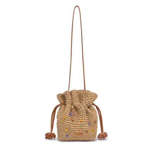 Bombonera peque&ntilde;a natural TOUS Heritage