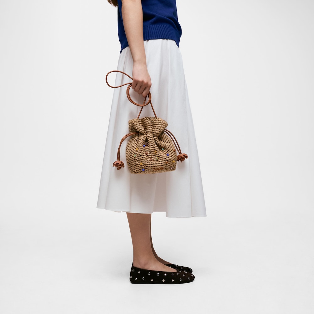 Small natural chocolate box TOUS Heritage