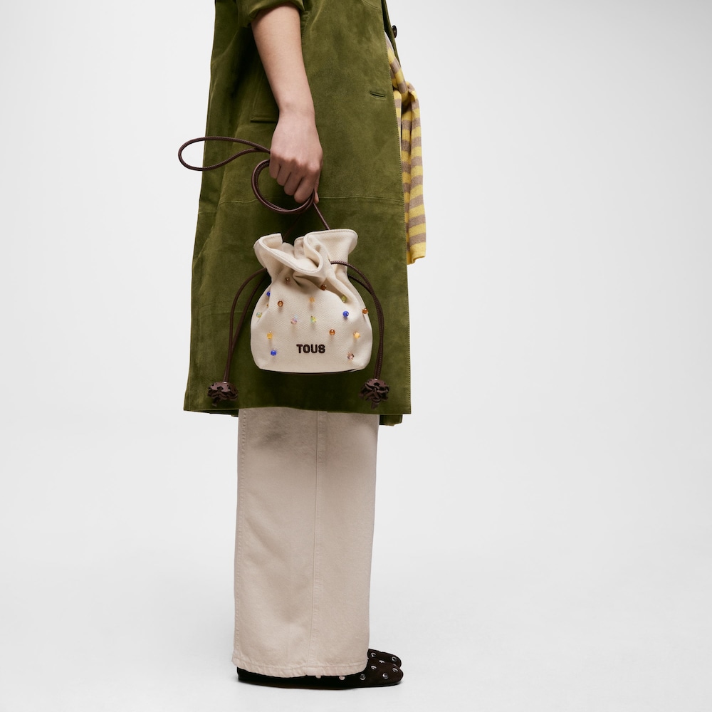 Small beige TOUS Heritage chocolate cabinet