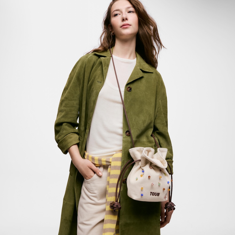 Small beige TOUS Heritage chocolate cabinet