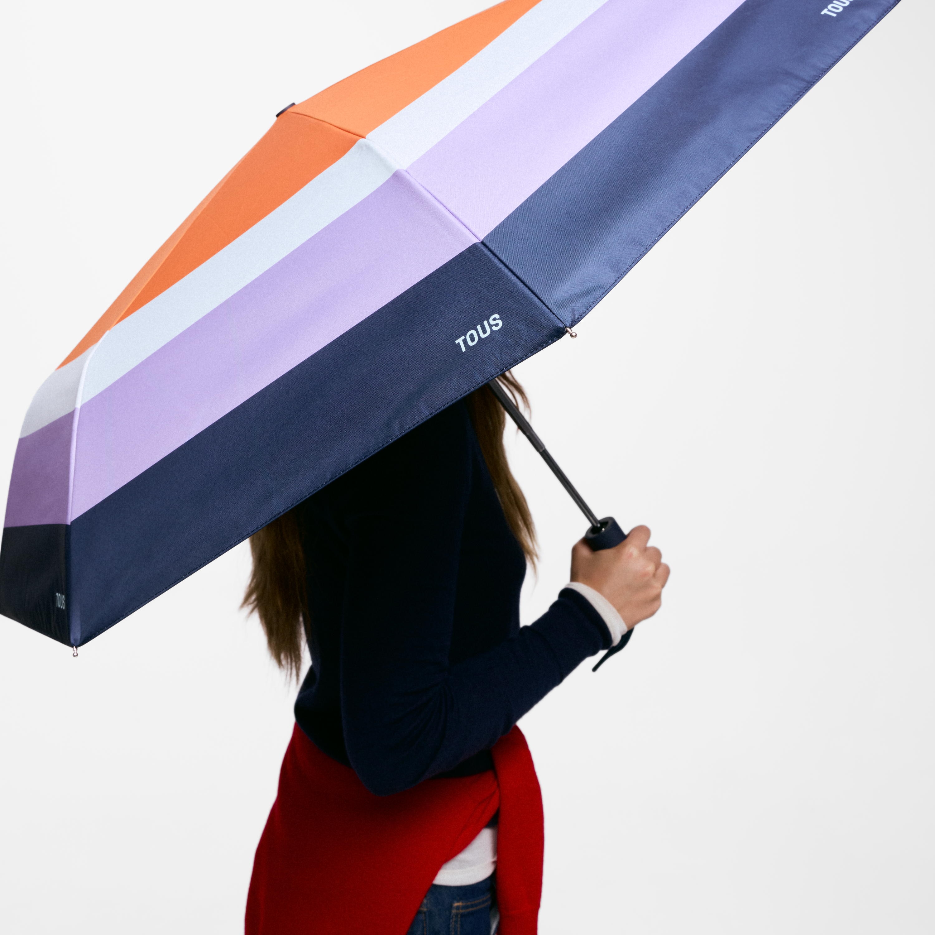 Orange Parasol umbrella TOUS Summer Holidays 