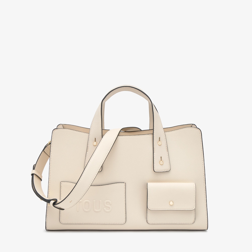 Medium beige Bowling bag TOUS Back to Basics