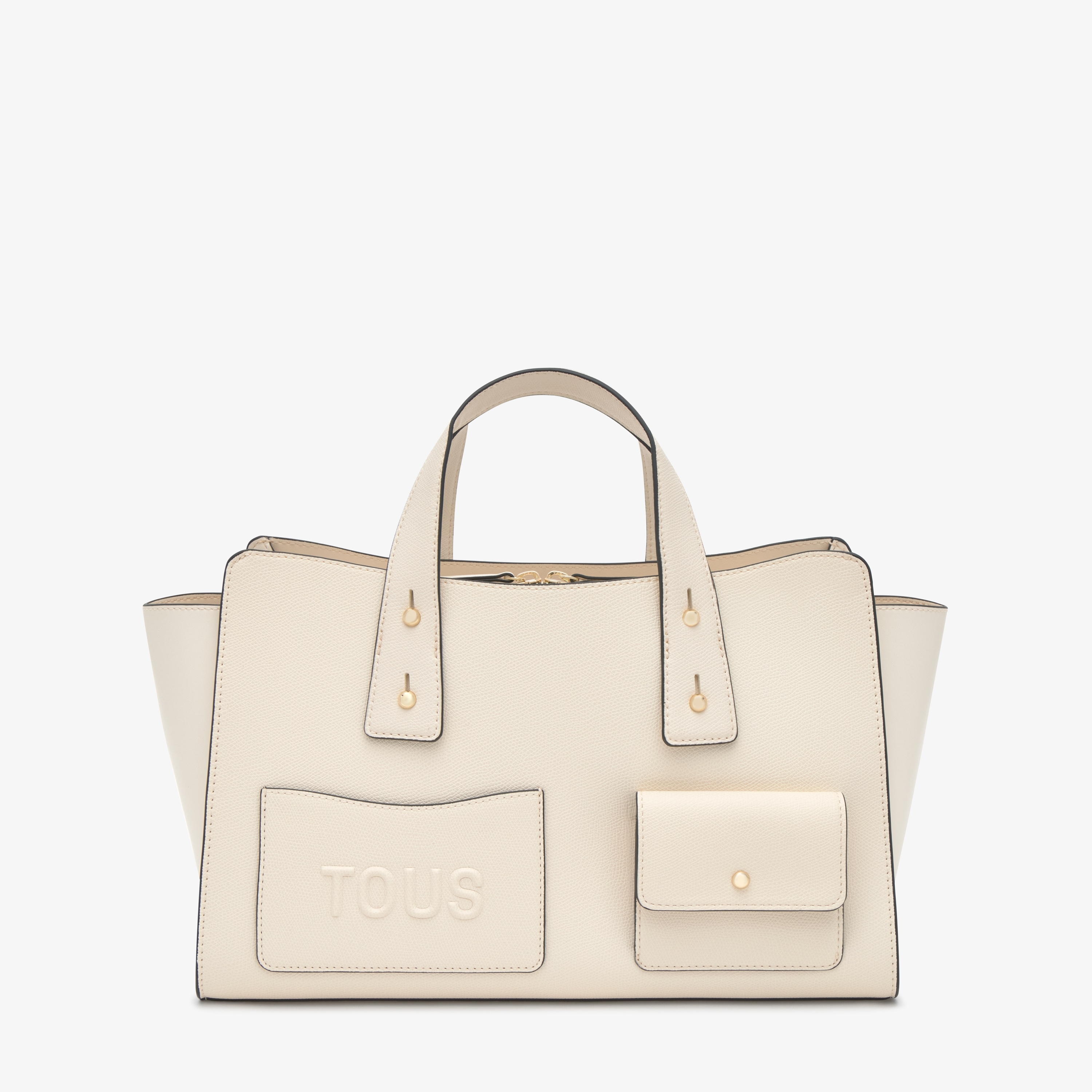 Medium beige Bowling bag TOUS Back to Basics