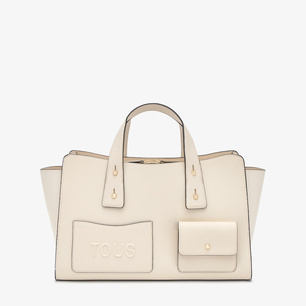 Medium beige Bowling bag TOUS Back to Basics