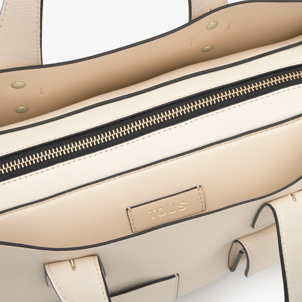 Medium beige Bowling bag TOUS Back to Basics