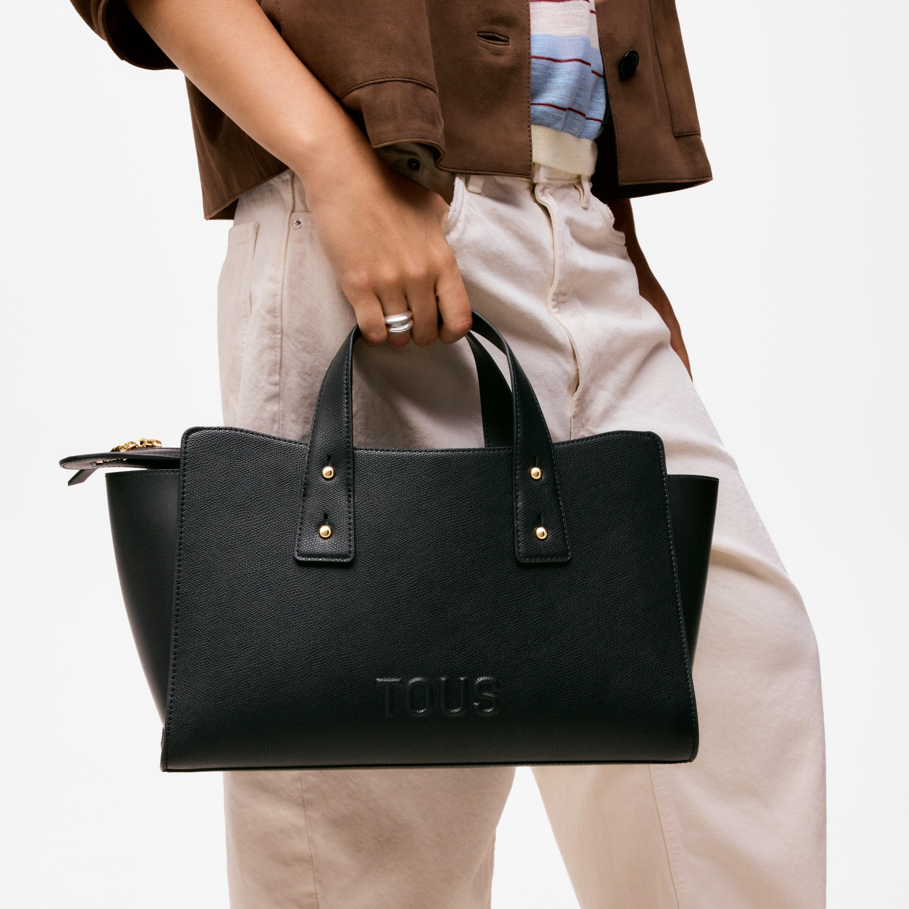 Medium black Bowling bag TOUS Back to Basics