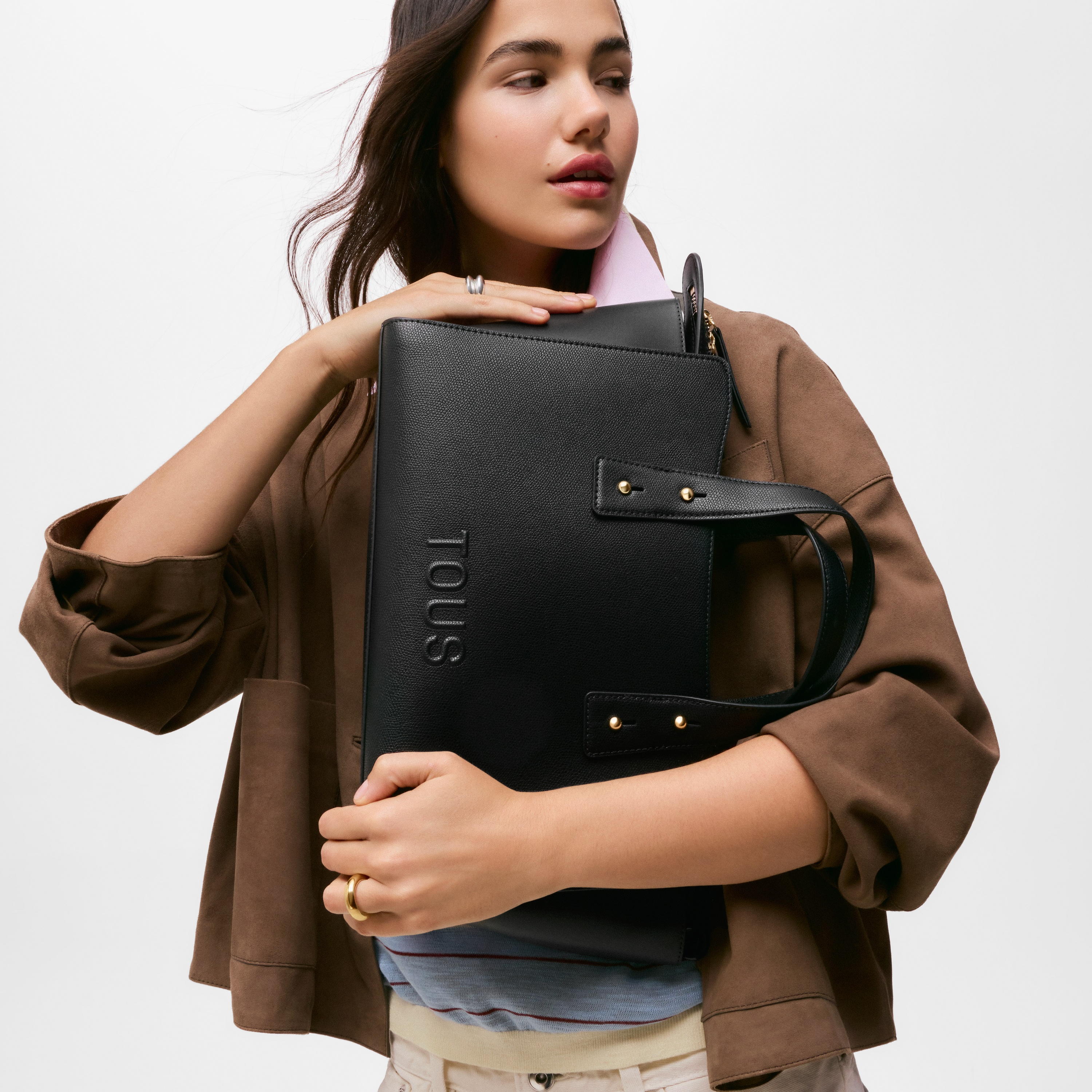 Medium black Bowling bag TOUS Back to Basics