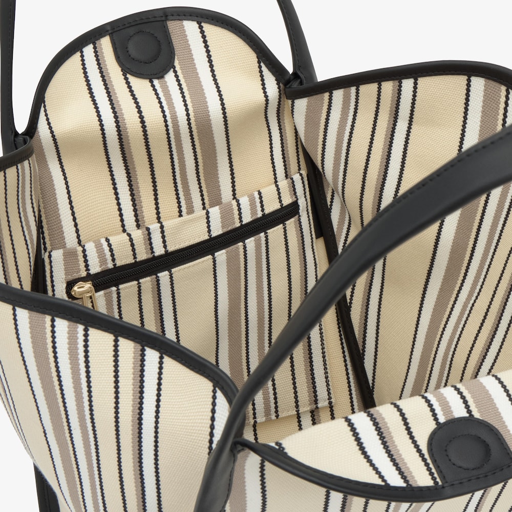 Duża szarobrązowo-wielokolorowa Torba z rączkami TOUS Tulip