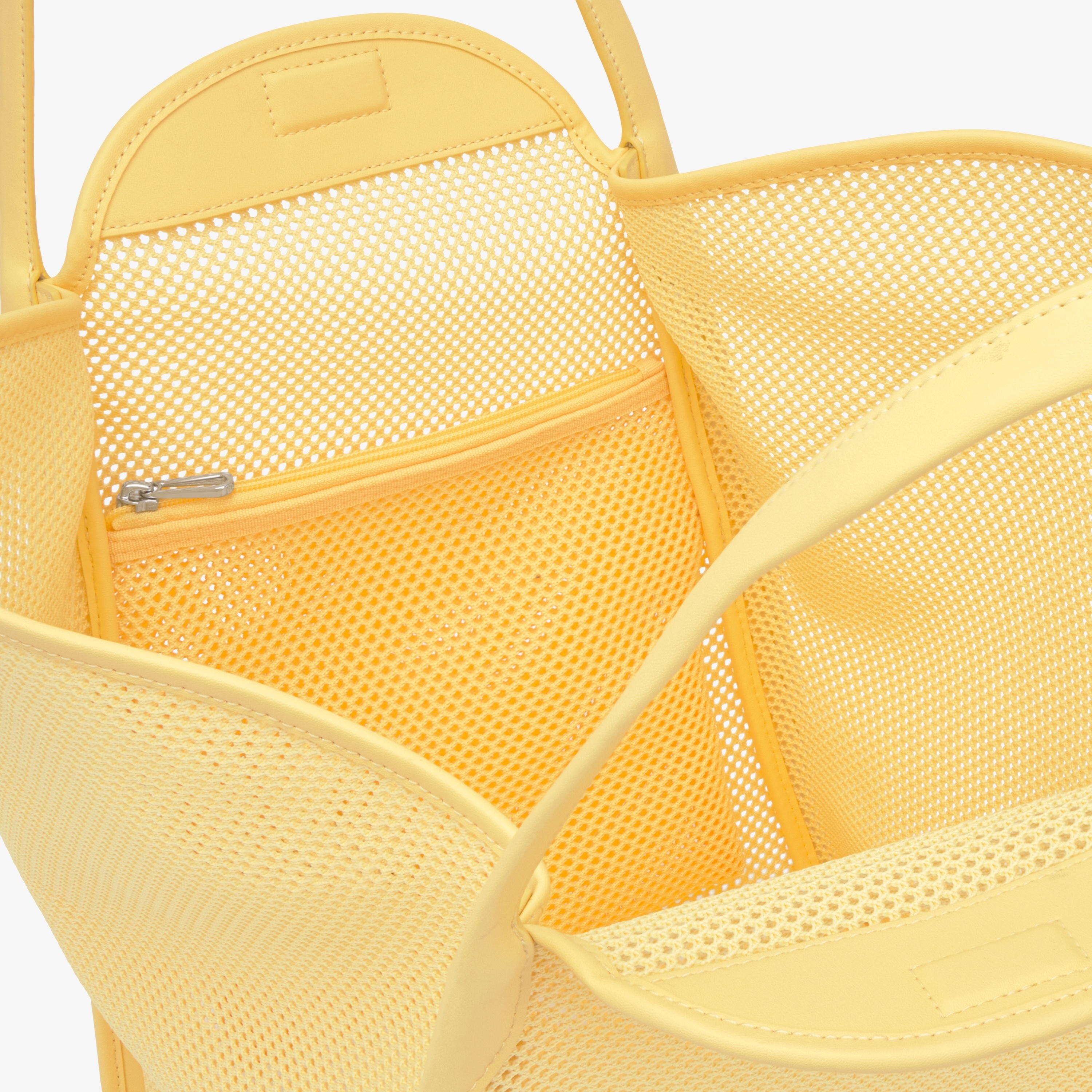 Large yellow Tote bag TOUS Tulip Mesh