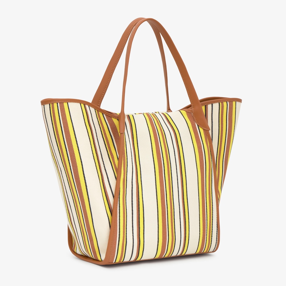 Duża ż&oacute;łto-wielokolorowa Torba z rączkami TOUS Tulip