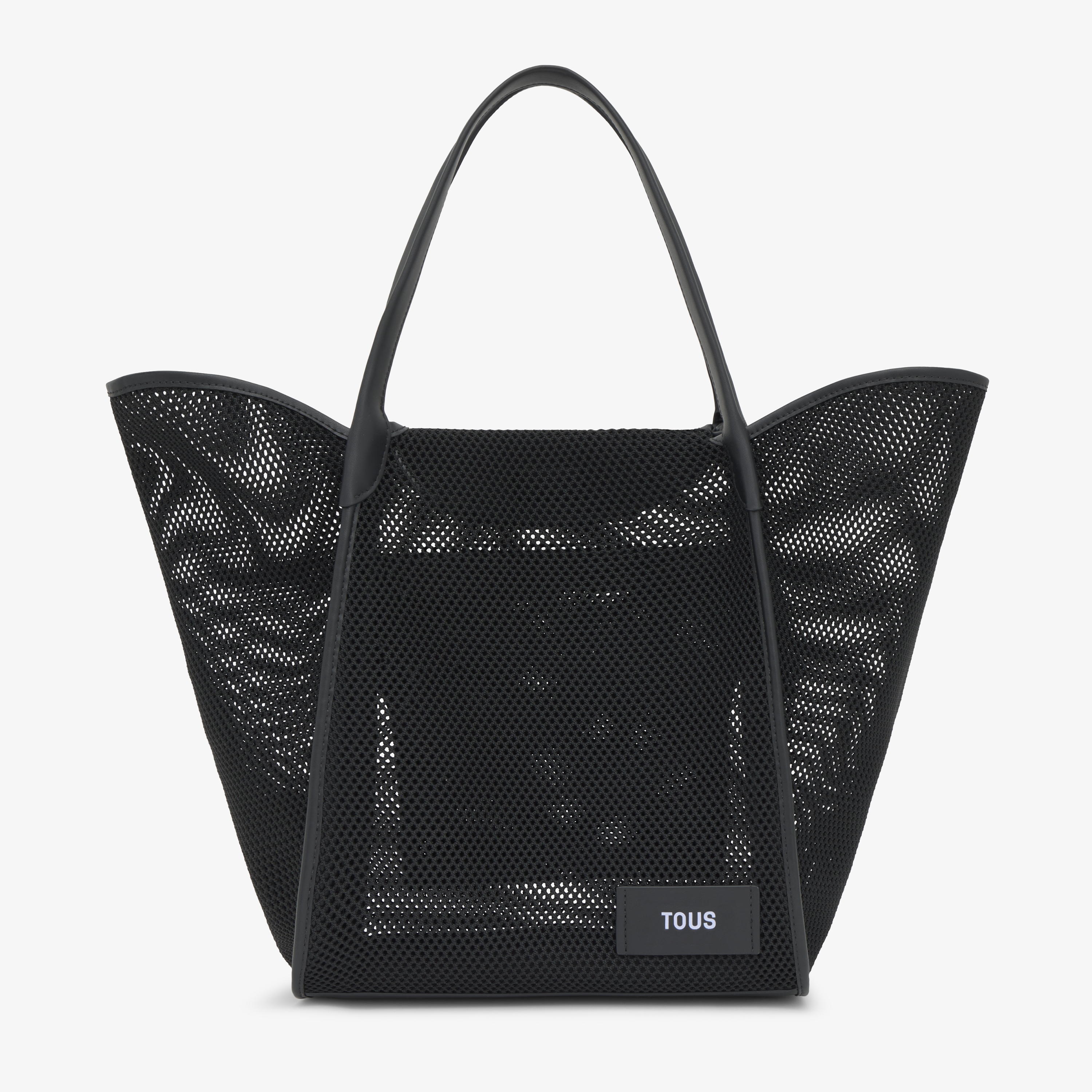 Large black Tote bag TOUS Tulip Mesh