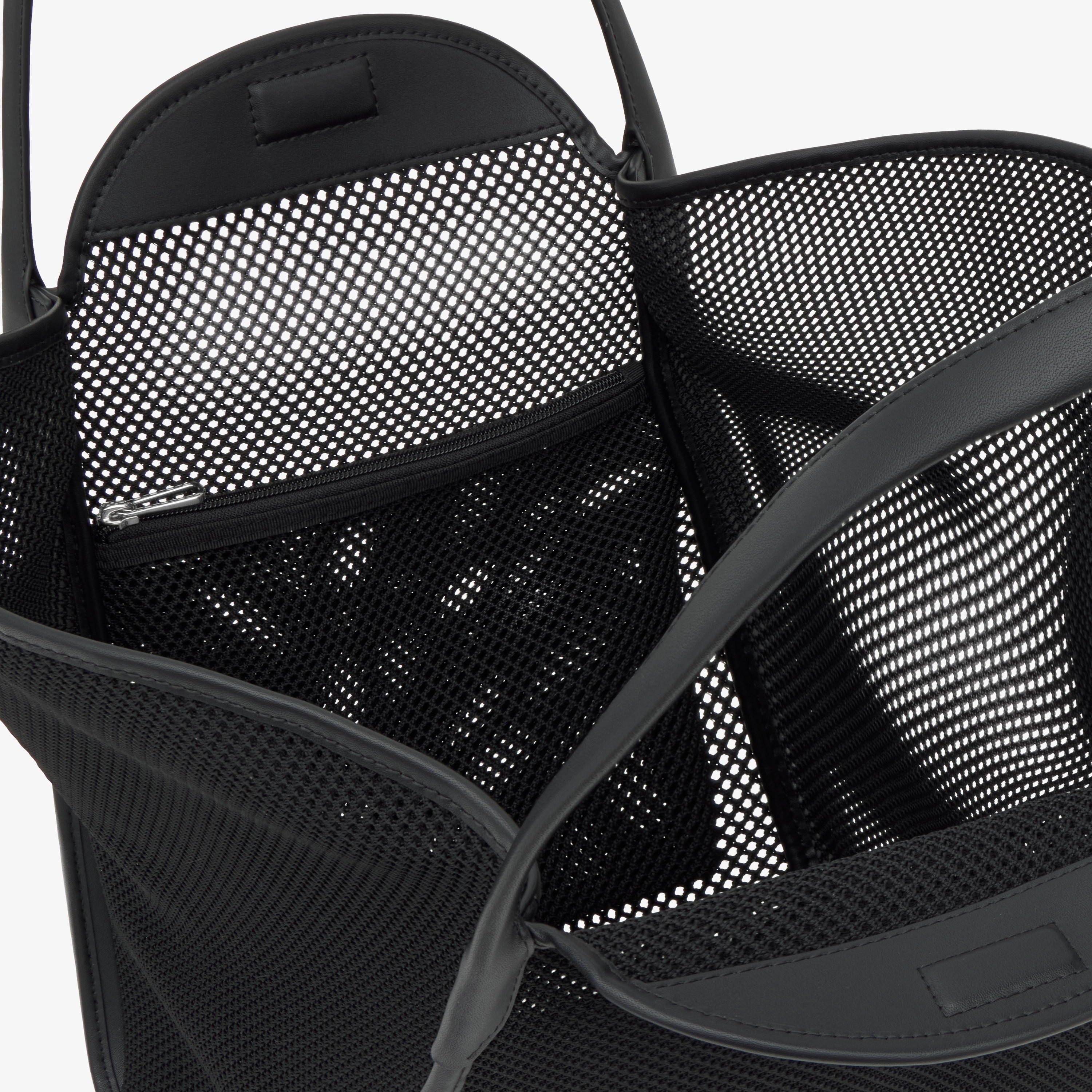 Large black Tote bag TOUS Tulip Mesh