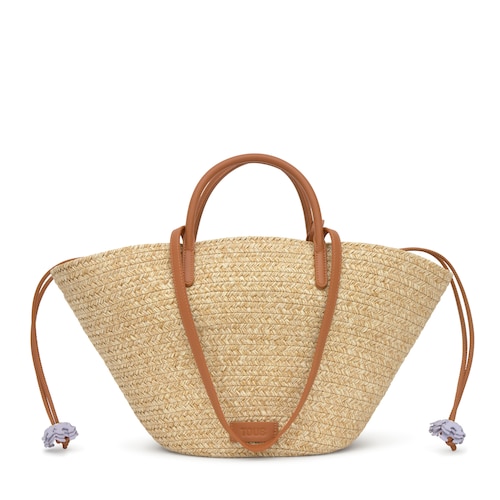 Capazo grande natural TOUS Summer Holidays