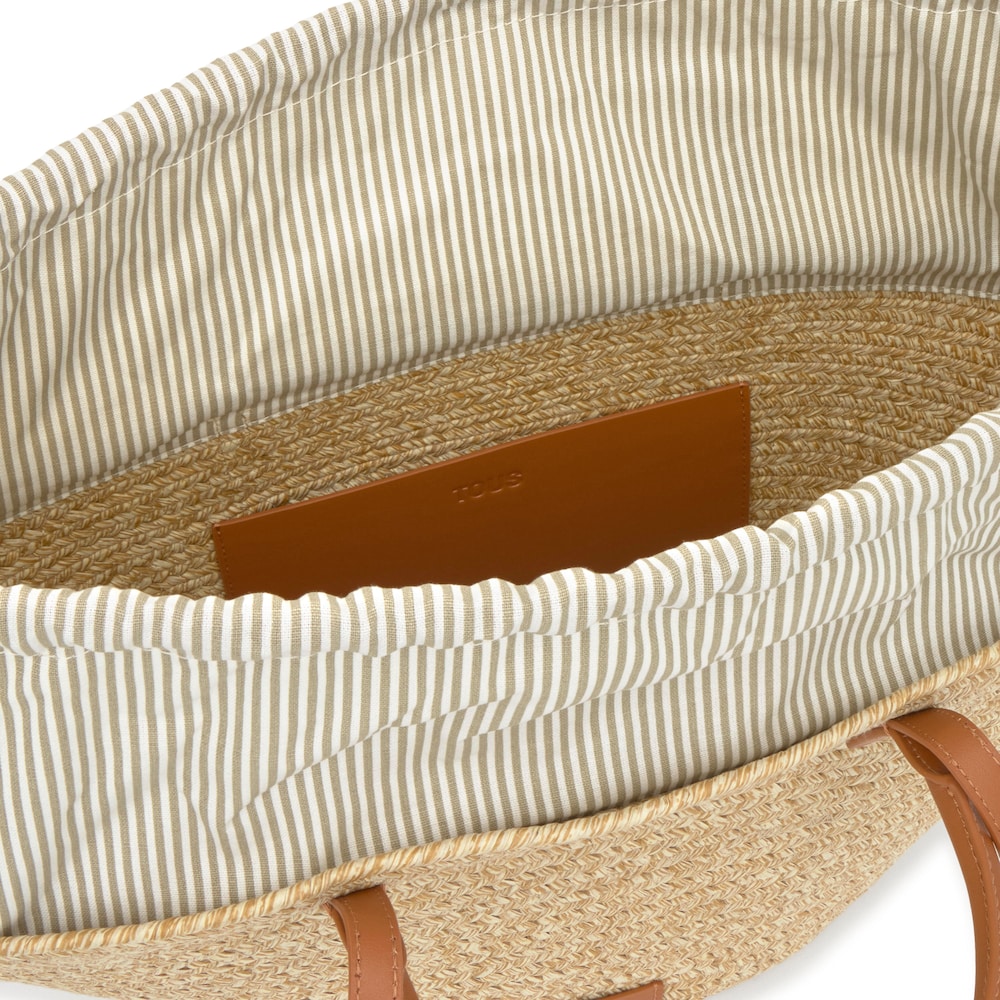 Capazo grande natural TOUS Summer Holidays