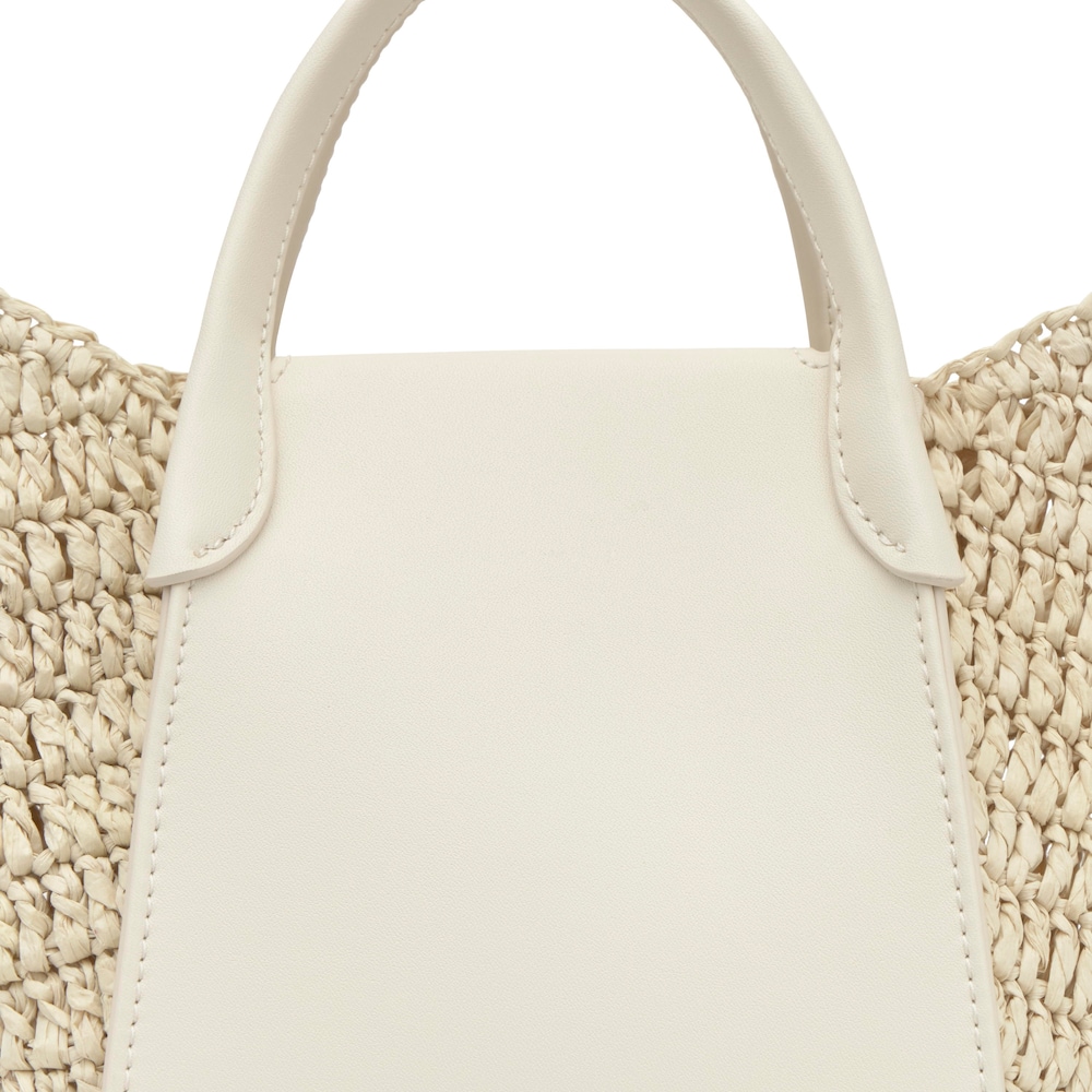 Mal&aacute; b&eacute;žov&aacute; Ta&scaron;ka TOUS Tulip Rafia