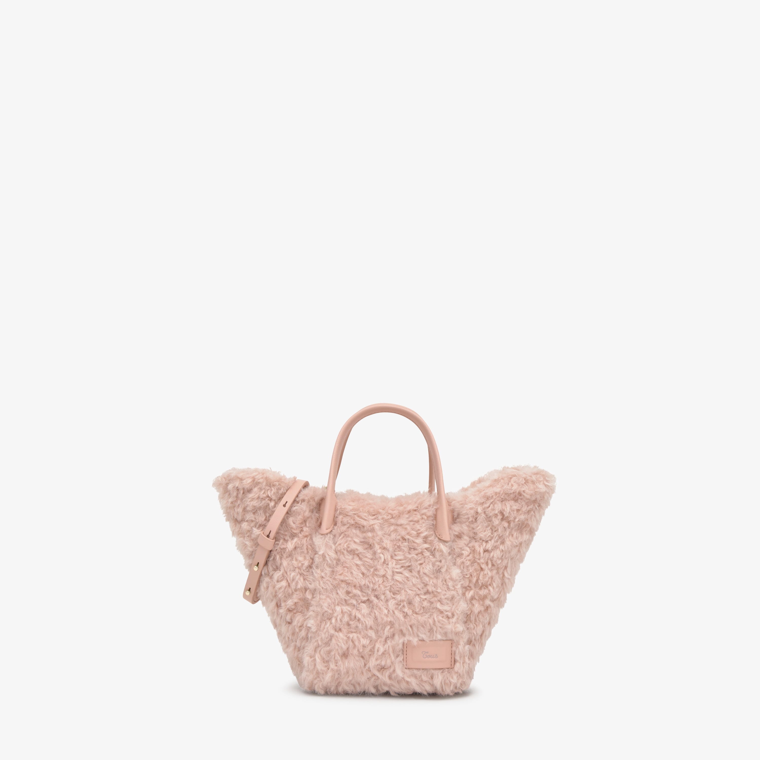 Small pink Tote bag TOUS Tulip Wild
