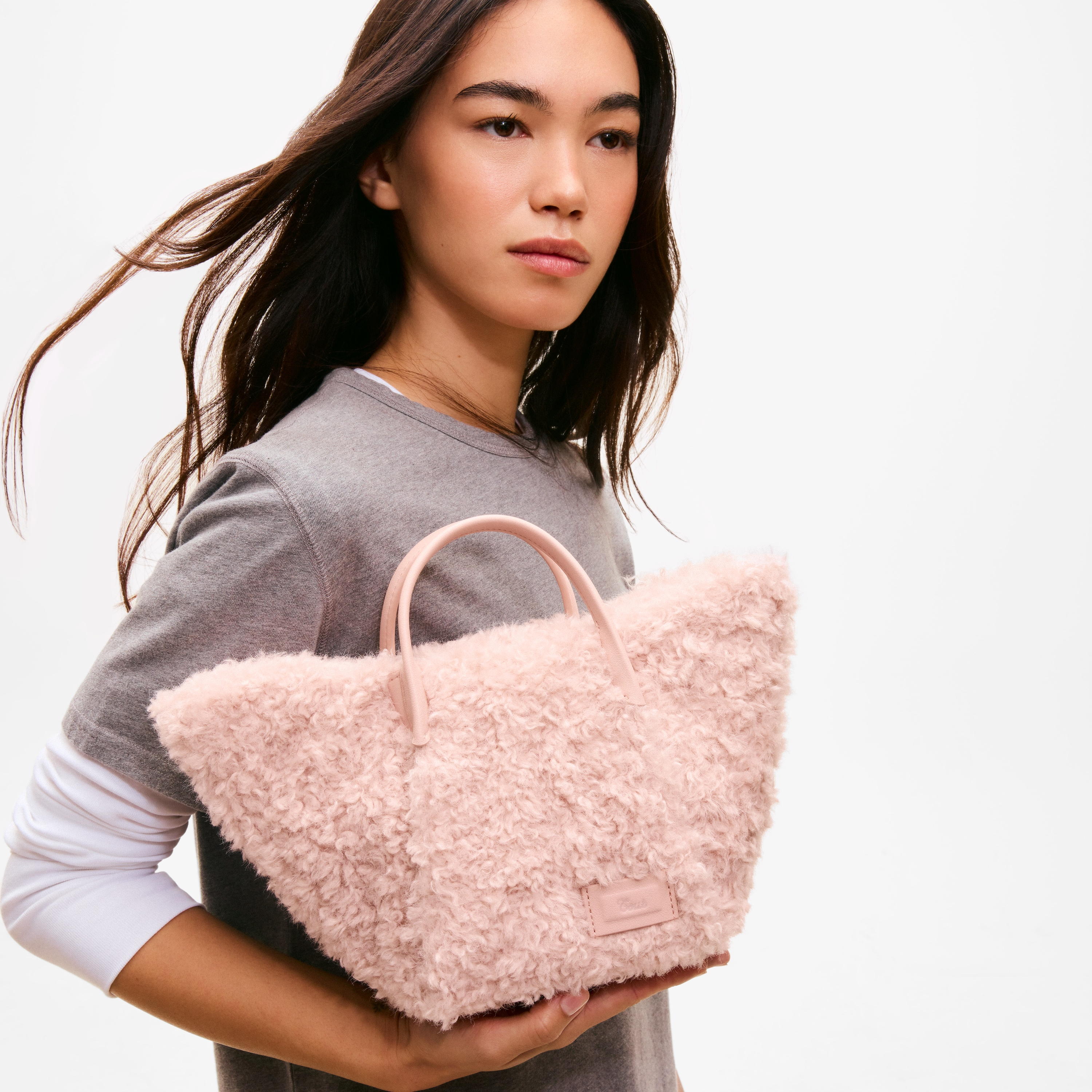 Small pink Tote bag TOUS Tulip Wild
