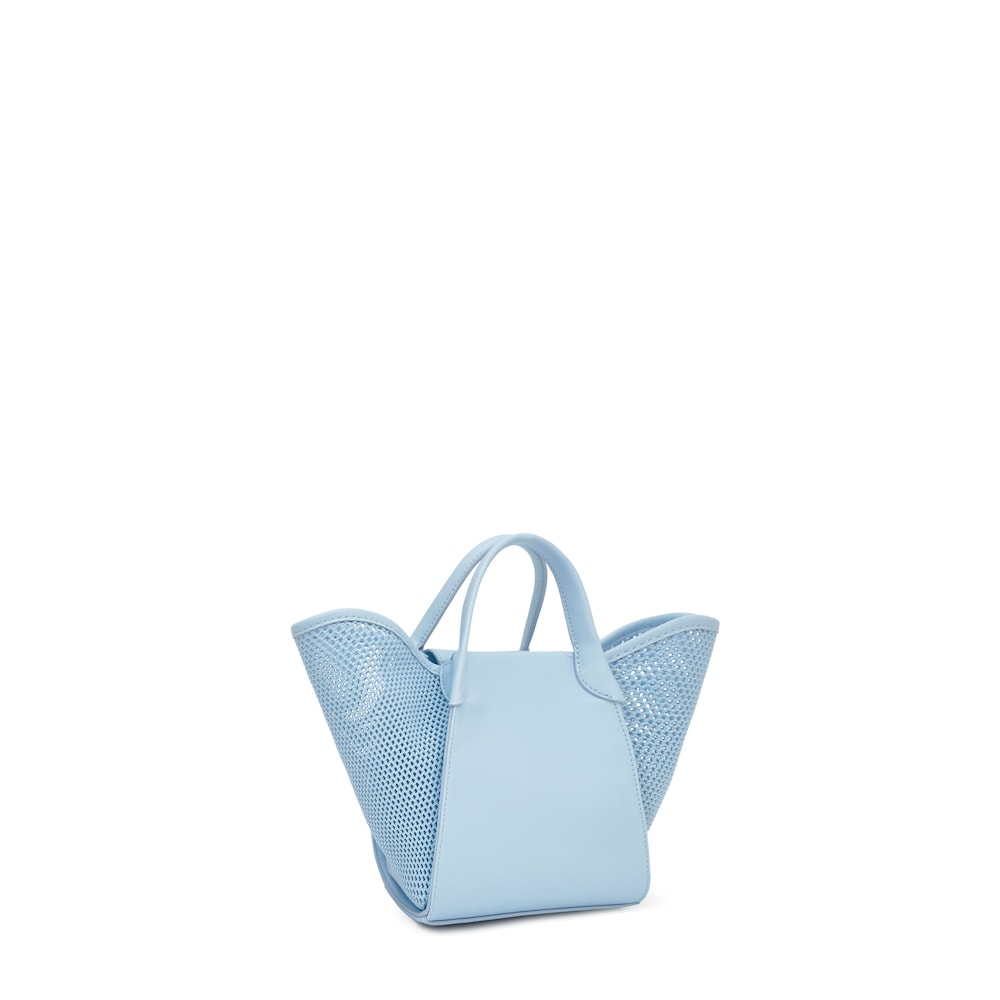 Mal&aacute; nebesky modr&aacute; nosiča TOUS Tulip&aacute;nov&aacute; sieťka