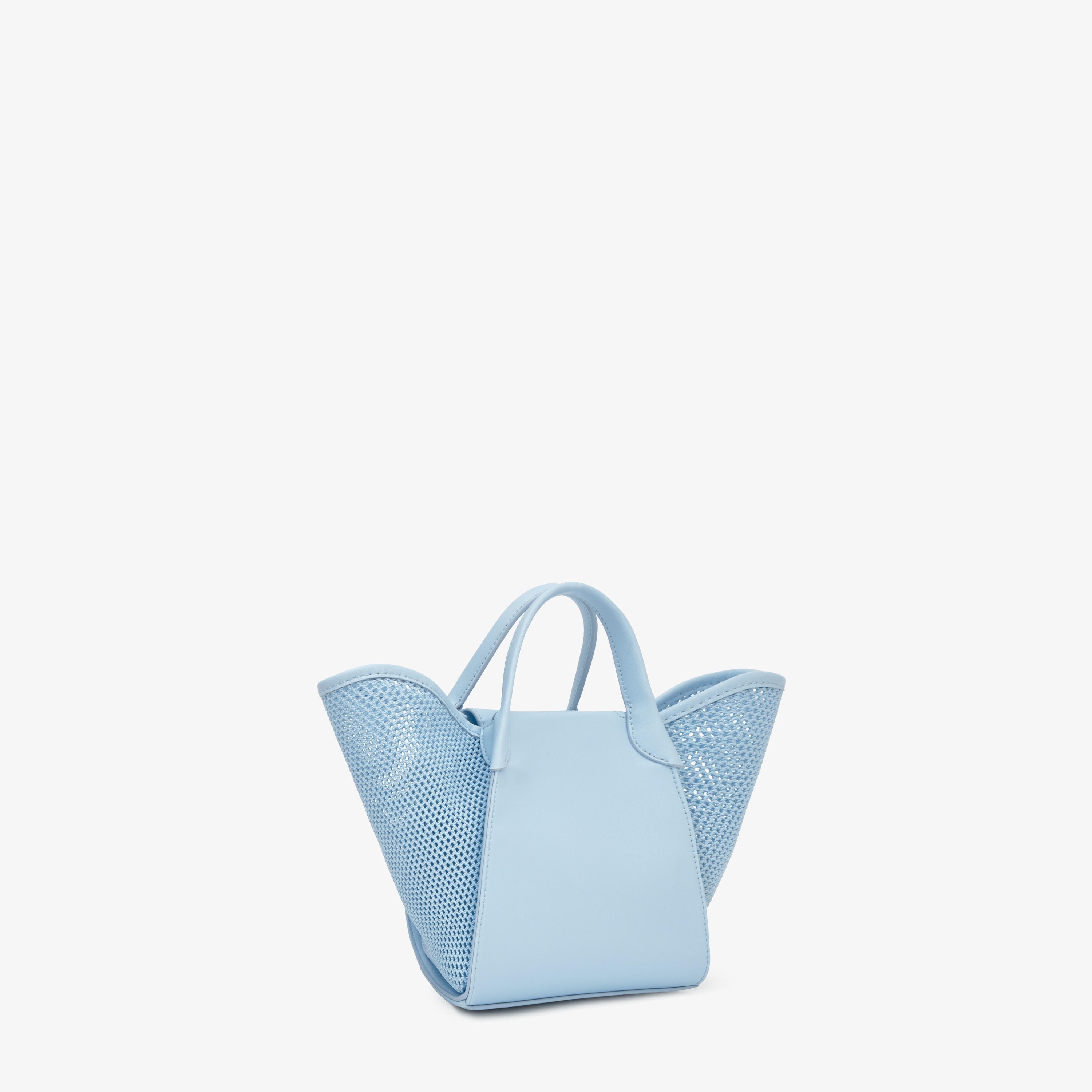 Small sky blue Tote bag TOUS Tulip Mesh