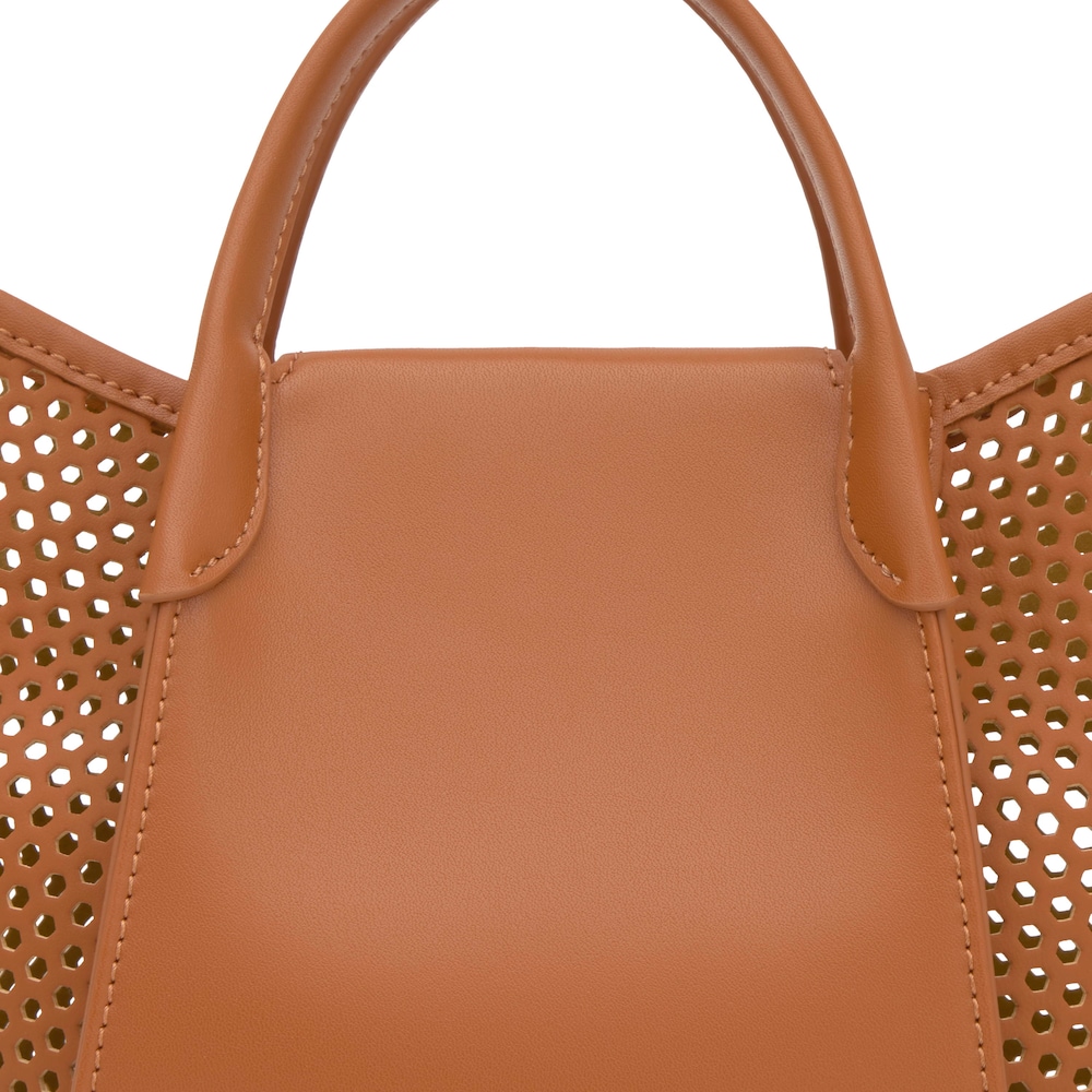 Mała Torba z rączkami w kolorze camelowym TOUS&nbsp;Tulip Cutout