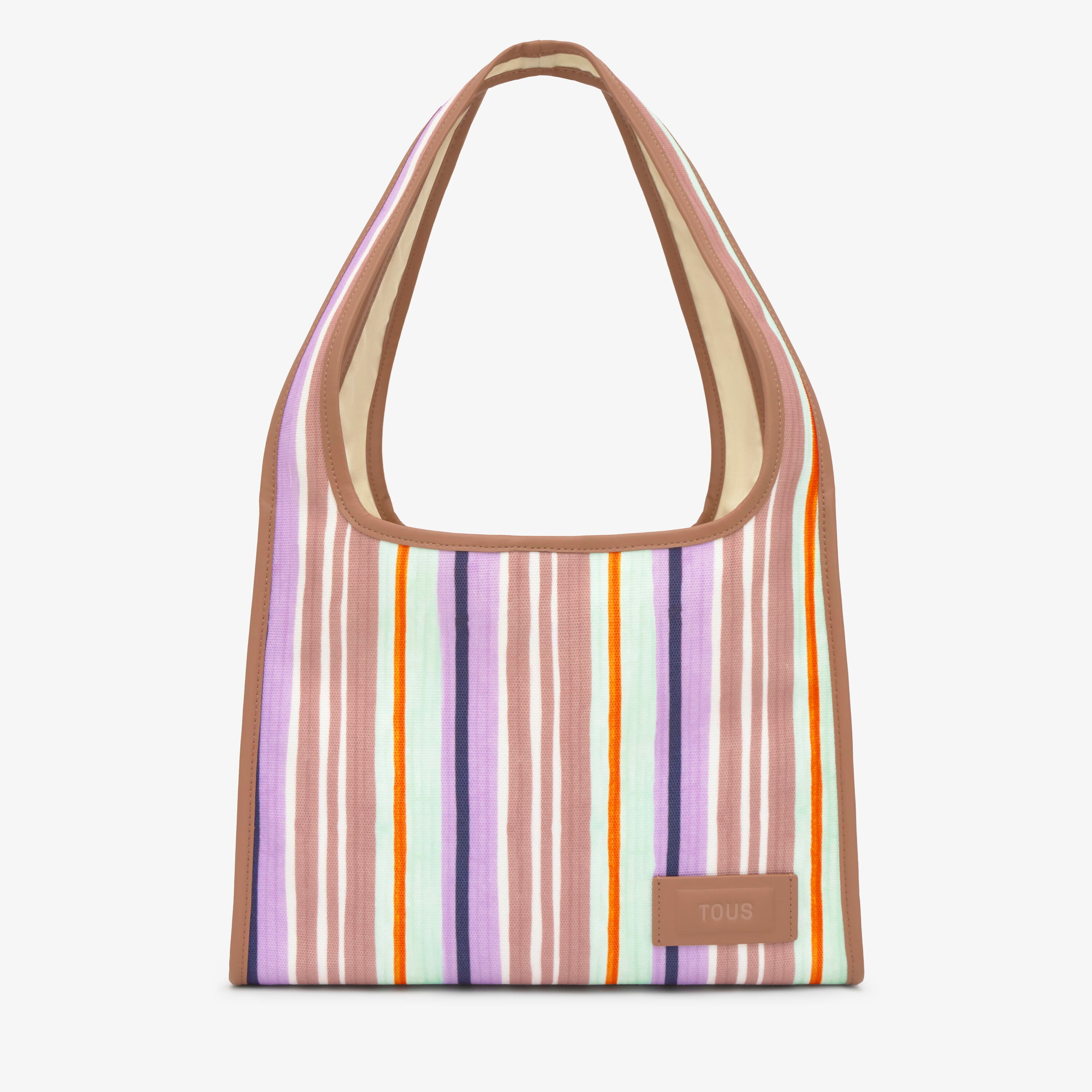 Large brown Shopping bag TOUS Summer Holidays Canvas