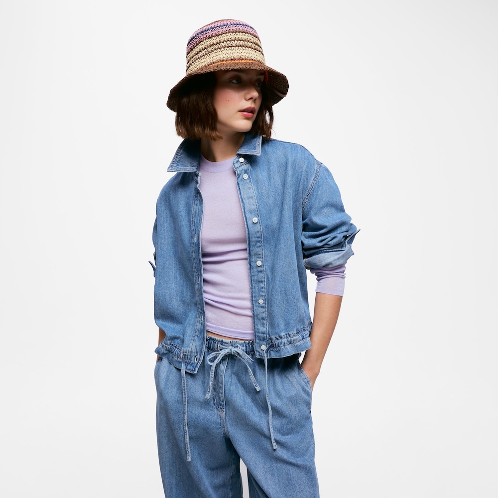 Cappello marrone multicolore TOUS Stripes Straw