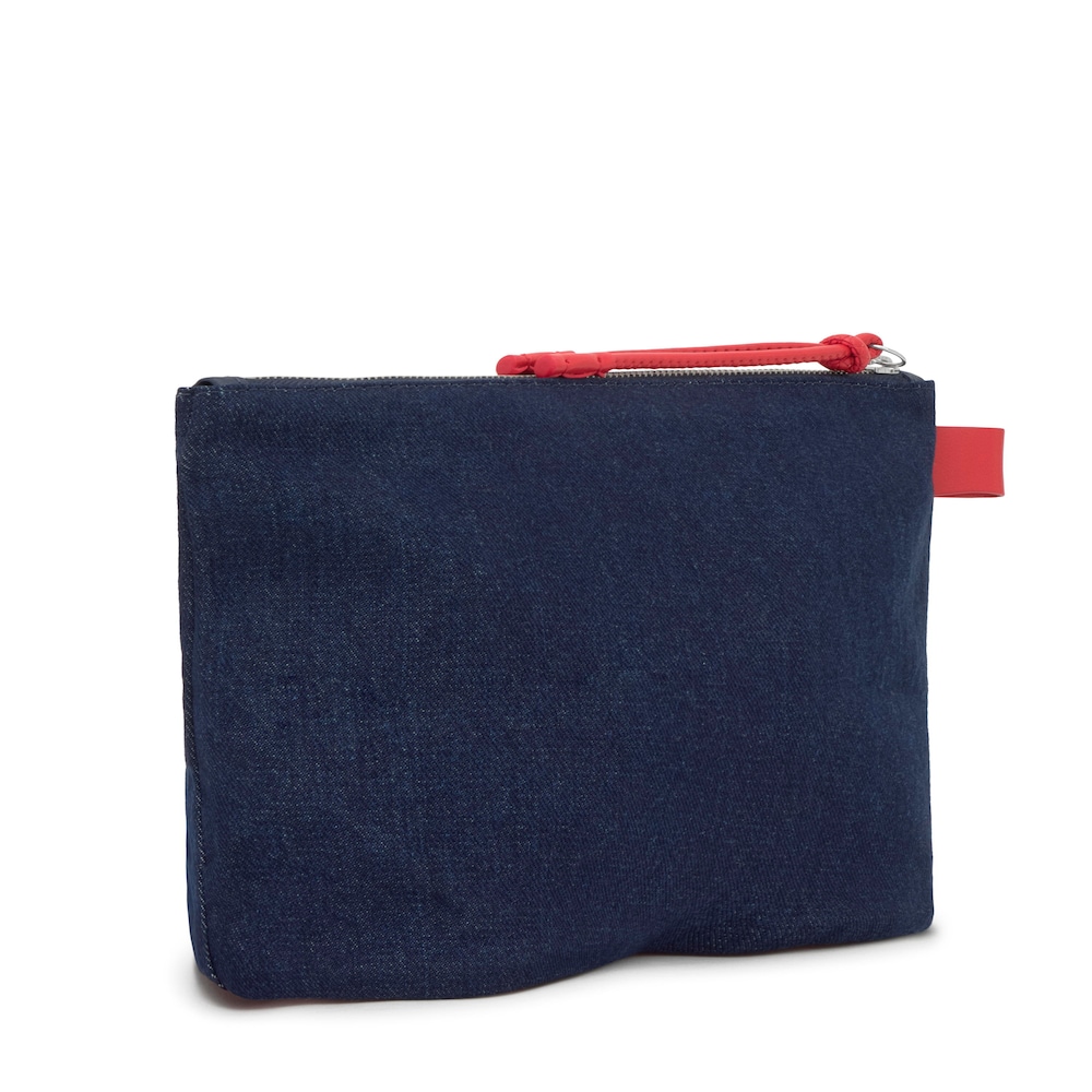 Beauty case a cuore rosso e blu navy TOUS Icons