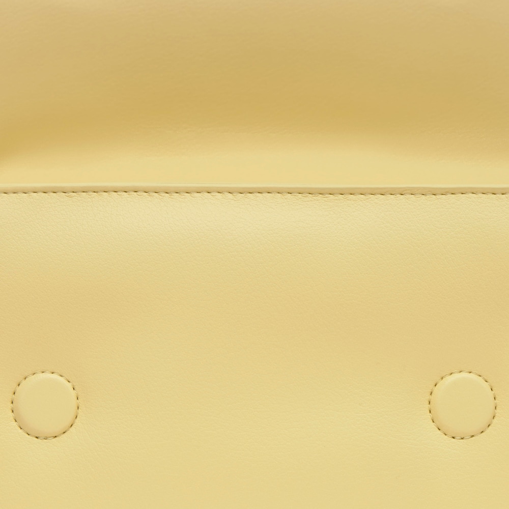 Bandolera mediana amarillo claro Audree Soft