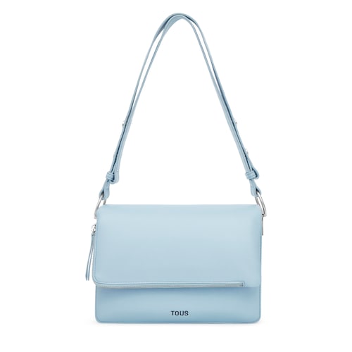 Bandolera mediana azul cielo Audree Soft