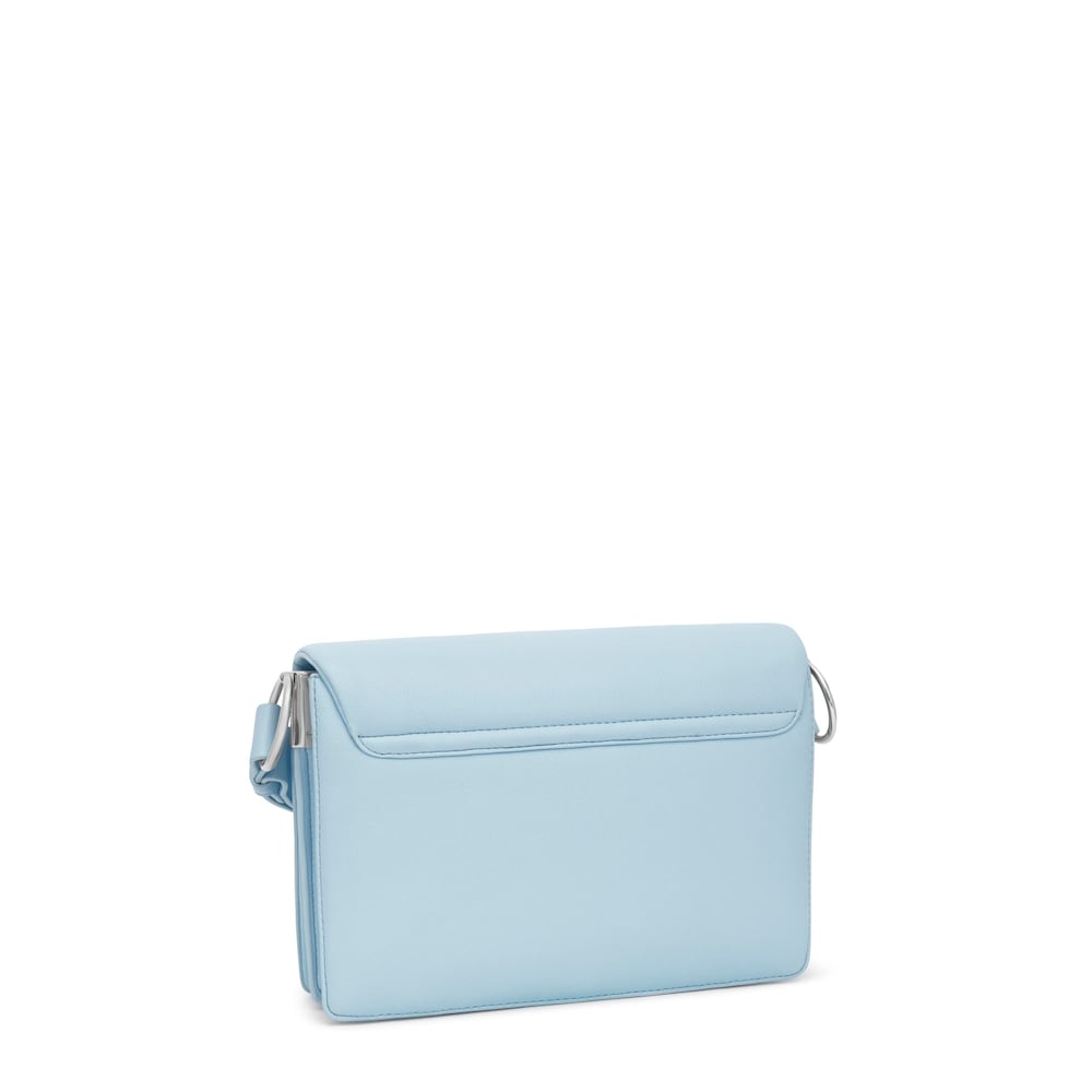 Bandolera mediana azul cielo Audree Soft